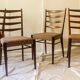 Suite de 4 chaises ST 09 for Pastoe, design Cees Braakman