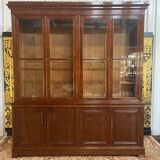 Louis Philippe two-body bookcase