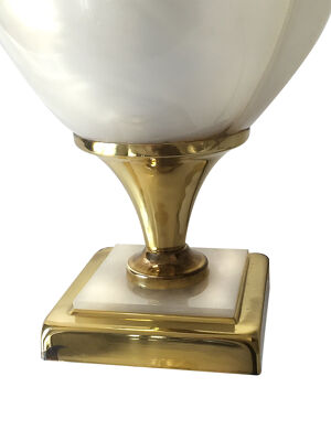lampe de table tulipe par Laurent Rougier 1970