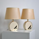 Pair of bedside lamps 1980