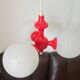 Rare Midcentury Chandelier or Pendant Sputnik, Richard Essig, Germany, 1970s