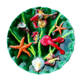 Wall plate marine animals