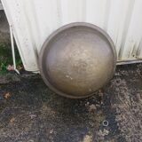 Hammered brass basin