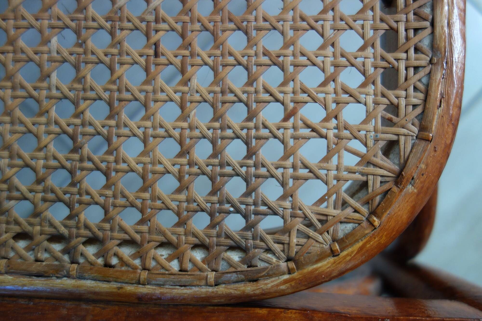 Fauteuil à crémaillère Fischel vers 1900