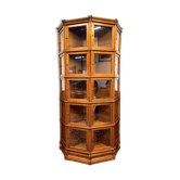 Original Globe Wernicke English Bookcase Half Round