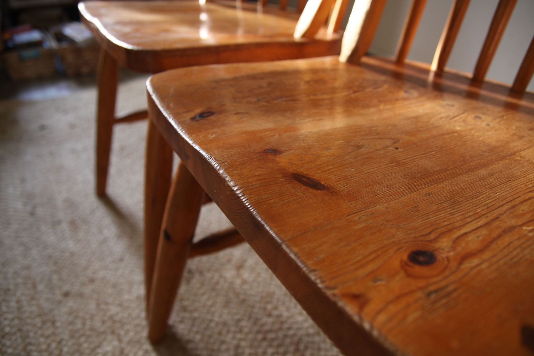 Paires de chaises Windsor