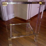 Pair of tables high by Pierre Vandel