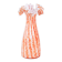 Orange vase, Italian design, 1960s, made in Italy