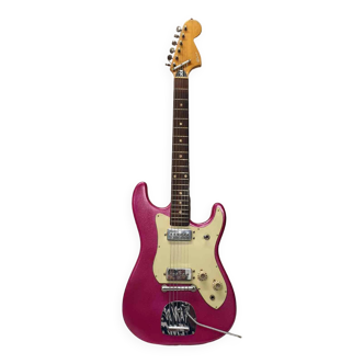 Klira guitare électrique vintage "disco purple" - all 1970s