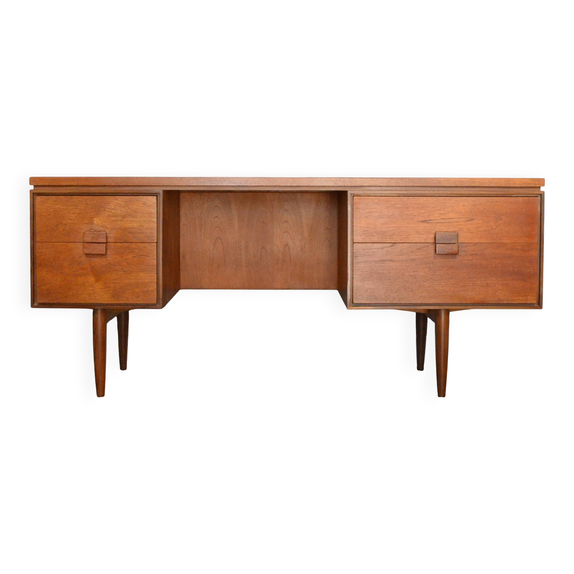 Mid Century Kofod Larsen For G Plan Danish Teak Desk