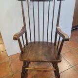 Rocking chair en bois massif