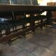 Monastery table - 9 chairs and 2 Louis XIII oak armchairs.