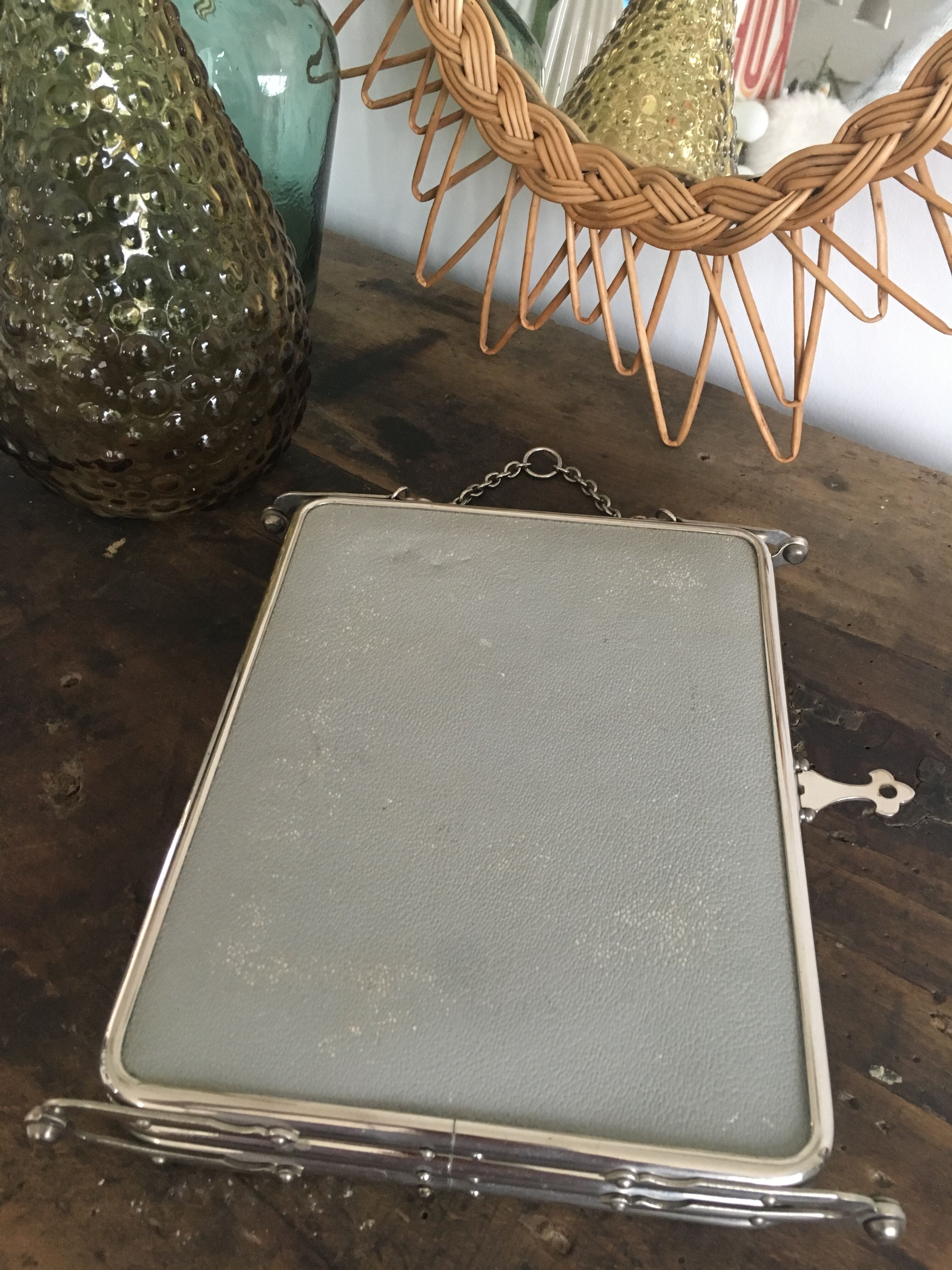 Barber triptych mirror 22.5 x 57cm