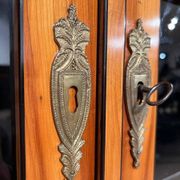 Biedermeier Bookcase, Cherry Veneer, South Germany 1820