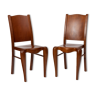 2 chaises « Placide of Wood » de Philippe Starck