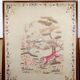 Important Set of Three Indochinese Silk Embroidered Tapestries
