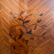 Louis XV style commode in wood and marble