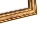 Mirror frame Louis Philippe In Gilded Wood with La Feuille 56x88cm