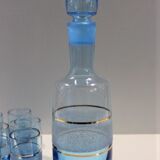 Vintage granite liqueur service