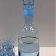 Vintage granite liqueur service