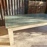 Patinated country coffee table