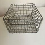 Metal-handled rack storage locker