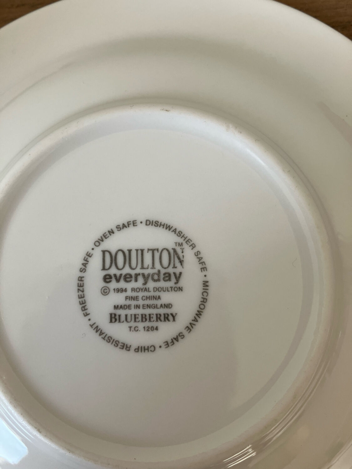 Royal doulton blueberry tea cups