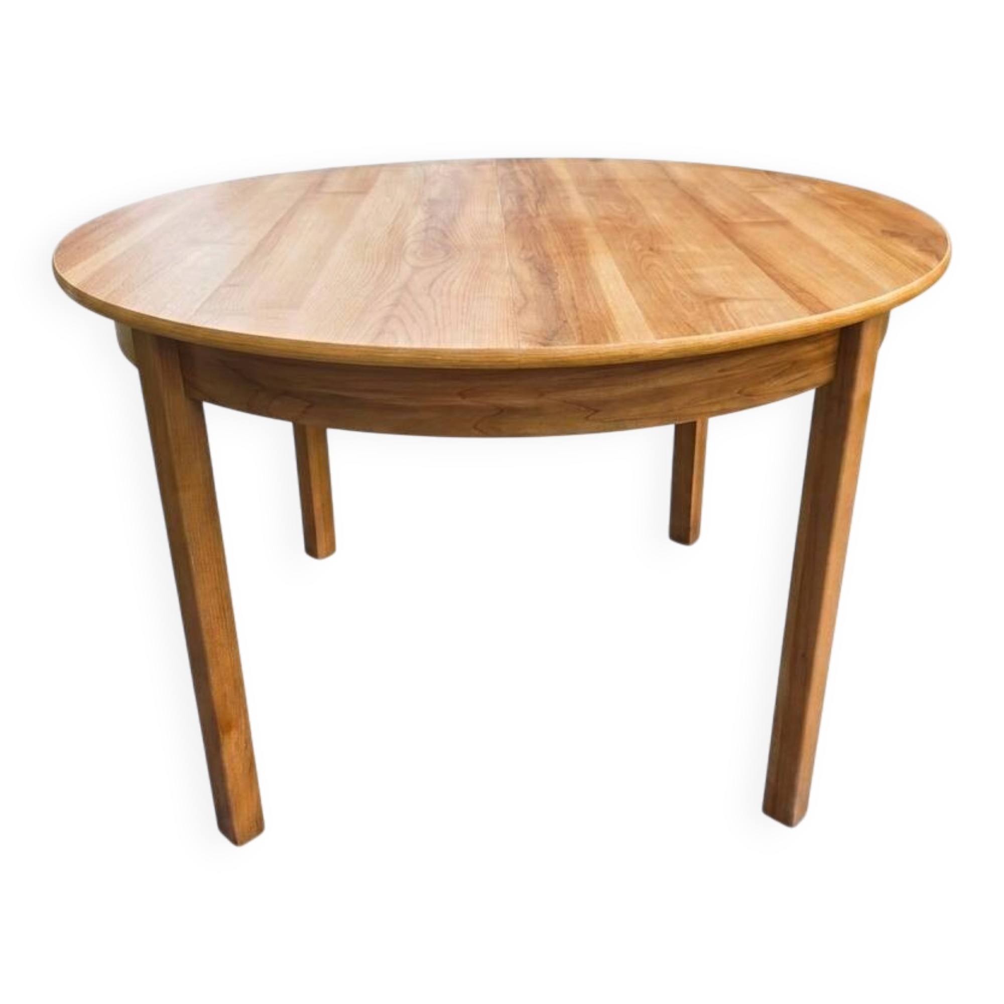Scandinavian extendable oak table from the 1960s (butterfly extension)