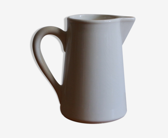 Pichet blanc Digoin