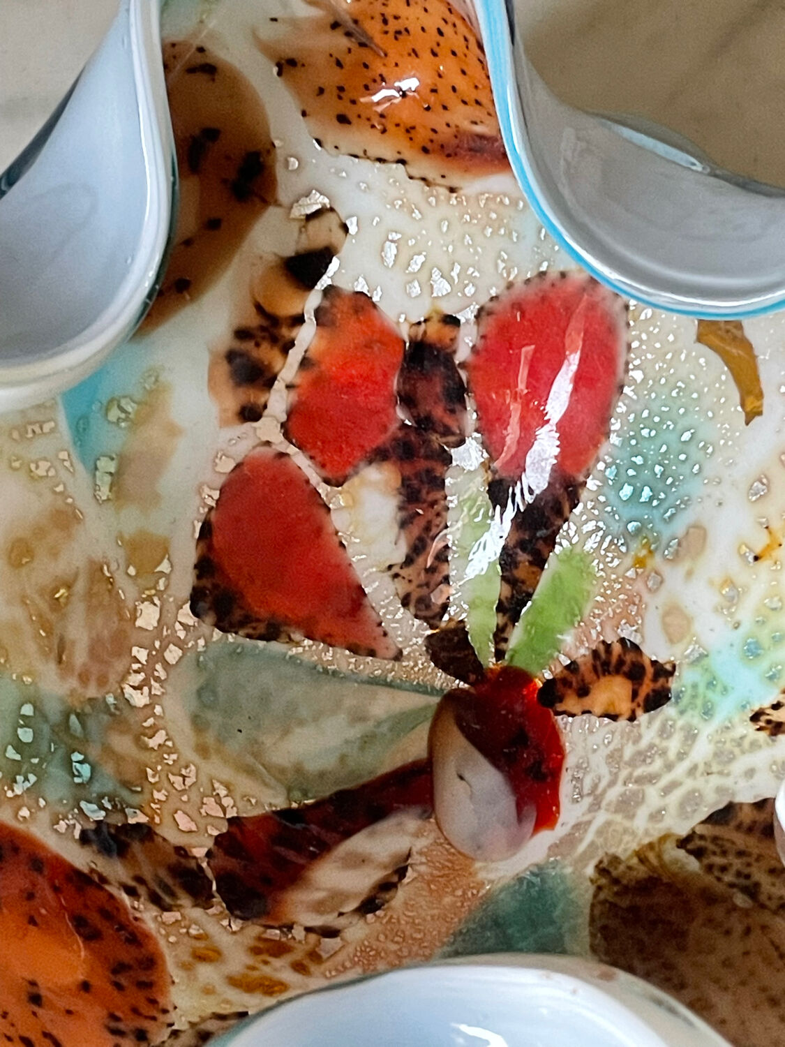 Cendrier vide-poche « Tutti Frutti » de Dino Martens en verre de M