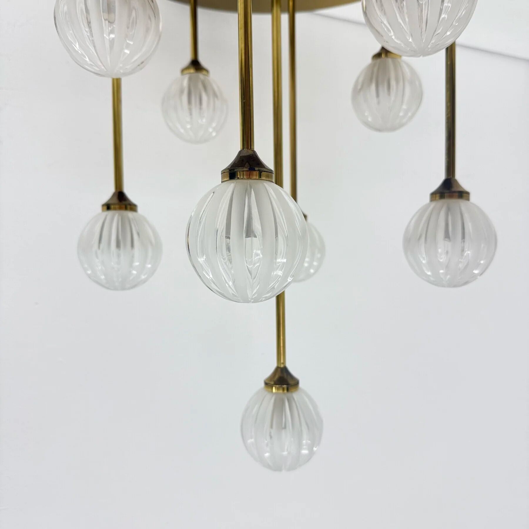 Mid-century design Christoph Palme ceiling lamp, 1980s