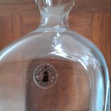 Glass carafe with rounded edges