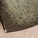 Diamond-shaped Raku bowl signed by Annie Braut