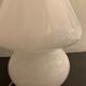 Murano glass mushroom lamp, Swirl by Gino Vistosi, 1970