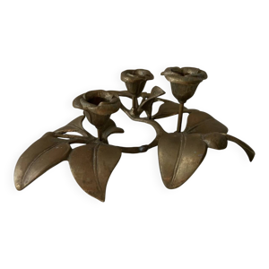 Centre de table bougeoirs - fleurs