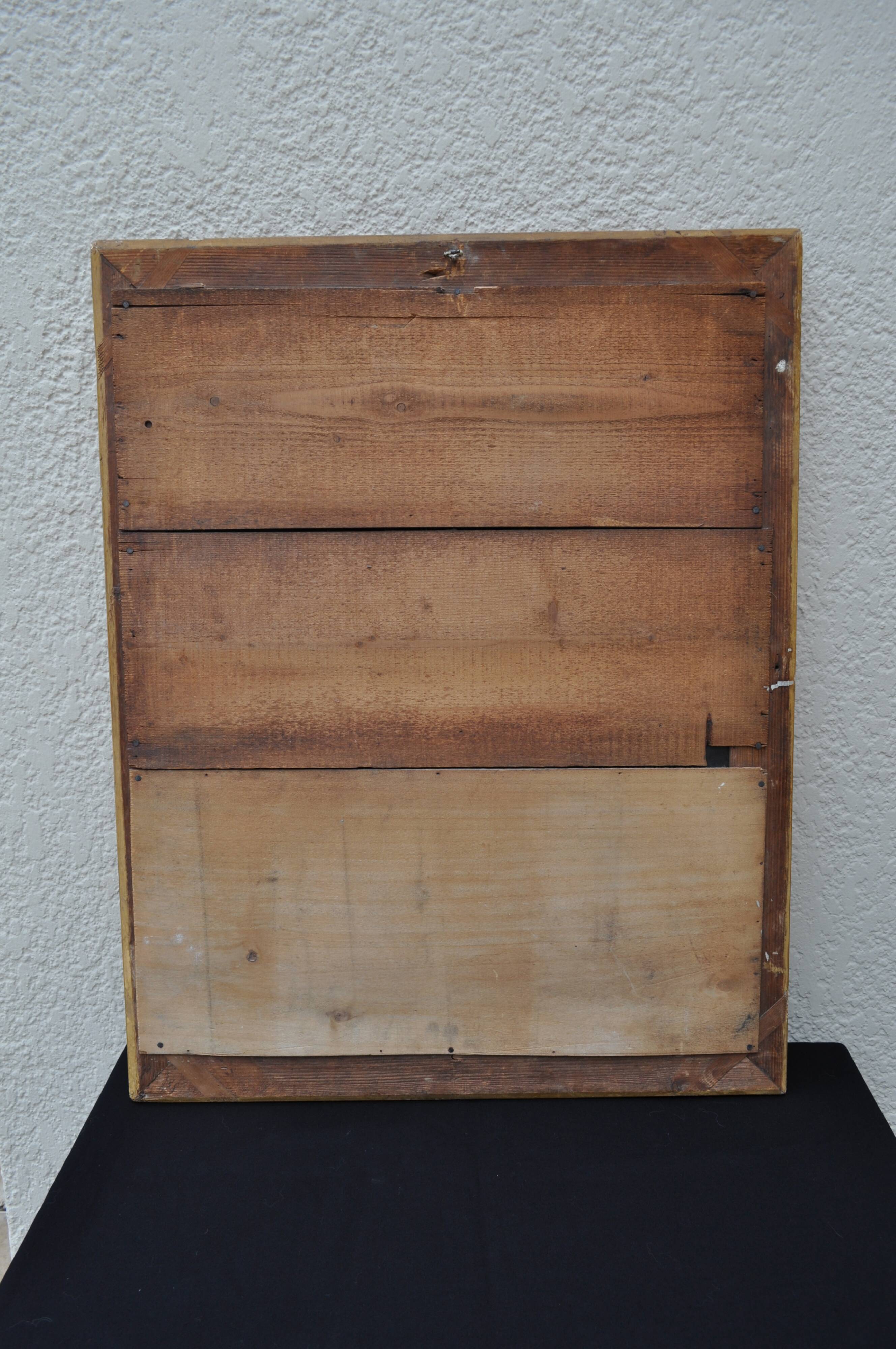 Golden mirror - 85x67cm