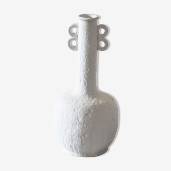 Vase céramique blanc