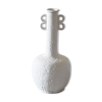 Vase céramique blanc