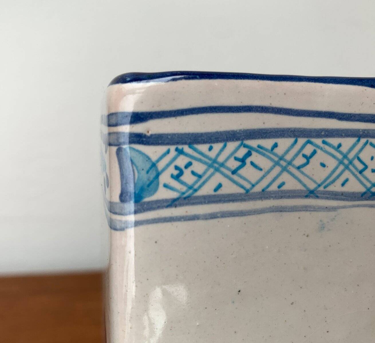 Vintage Italian Handpainted Vase from Larucci Italy, 1970s, Set of 2