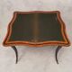 Louis XV Napoleon III Games Table - Marquetry - Bois De Rose - Palissandre - 19th