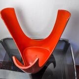 Red Elephant Stool by Vilmer, Spain, 1980