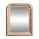 Vintage Louis Philippe style apricot table mirror 53 cm x 45 cm