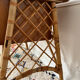 Bureau en rotin vintage