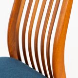 Ensemble de 4 chaises de salle à manger par Kai Kristiansen pour Schou Andersen