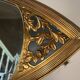 Antique gilded wooden mirror, shuttle shape - Maison Dannwolf, Strasbourg - F