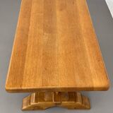 Table basse vintage en chêne