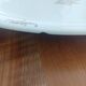 Plat ovale Villeroy et Boch, fleurs dorées