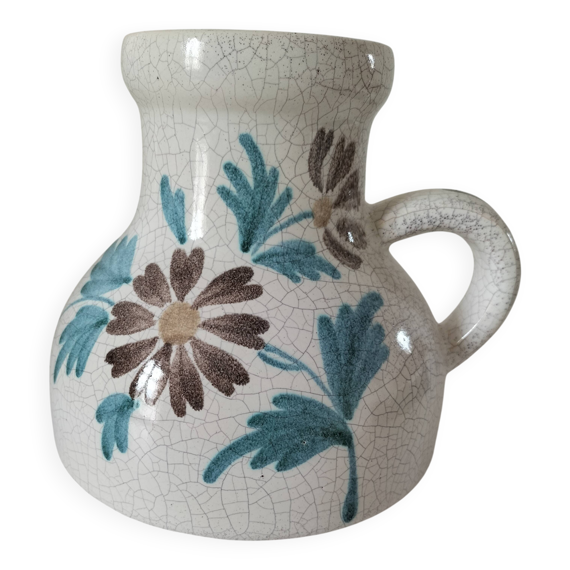 Large Saint-Clément pitcher with cracked charm