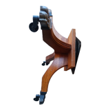 Old vintage English revolving bookcase