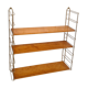 Vintage shelf 1950 in stained wood